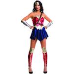 Reduzierte Blaue Wonder Woman Faschingskostüme & Karnevalskostüme für Damen 
