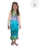 Türkise Disney Prinzessinnen Arielle Maxi Prinzessin-Kostüme für Kinder 