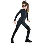 Schwarze Catwoman Catsuits für Kinder 