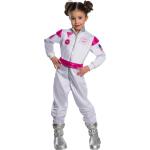 Rosa Astronauten-Kostüme für Kinder Größe 110 