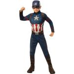 Bunte Captain America Age of Ultron Ganzkörperkostüme aus Spitze für Kinder Größe 140 