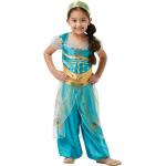 Türkise Aladdin Prinzessin-Kostüme für Kinder 