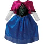 Pinke Blumenmuster Die Eiskönigin - völlig unverfroren Anna Prinzessin-Kostüme mit Glitzer für Kinder 