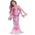 Rosa Meerjungfrau-Kostüme für Kinder 