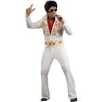 Weiße Elvis Presley Faschingskostüme & Karnevalskostüme Größe M 