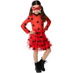 Reduzierte Schwarze Miraculous – Geschichten von Ladybug und Cat Noir Marienkäfer-Kostüme für Kinder 
