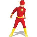 Rubie's Official DC Superhero The Flash Deluxe Kinderkostüm, Kindergröße Large, Alter 7-8 Jahre.