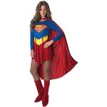 Bunte Supergirl Superheld-Kostüme für Damen Größe L 