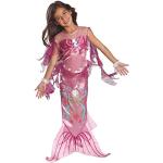 Rubie's Offizielles Meerjungfrau-Kostüm, Mädchen, Größe: M, Rosa