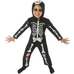 Schwarze Halloween-Kostüme für Kinder Einheitsgröße 
