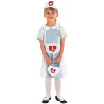 Blaue Krankenschwester-Kostüme für Kinder 