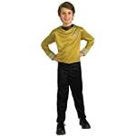 Goldene Star Trek James T. Kirk Faschingskostüme & Karnevalskostüme aus Polyester für Kinder 