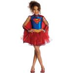 Bunte Supergirl Superheld-Kostüme mit Pailletten für Kinder 