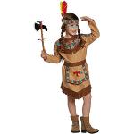 Rubie's Baca Indianerin Kostüm für Mädchen, braun, Größe 104-152