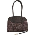 Ruby Shoo Monza Vintage Leopard Glitter Retro Handbag Henkeltasche Rockabilly