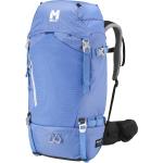 Blaue Trekking-Rucksäcke 40l mit Außentaschen für Damen 
