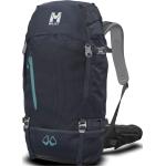 Marineblaue Trekking-Rucksäcke 40l mit Außentaschen für Damen 