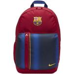 Reduzierte Rote Nike FC Barcelona Schulrucksäcke 19l mit Reißverschluss aus Polyester für Jungen zum Schulanfang 