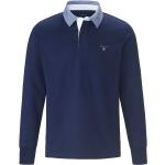 Marineblaue Gant Herrenpoloshirts & Herrenpolohemden aus Baumwolle maschinenwaschbar 