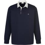 Marineblaue Gant Rugbyshirts aus Baumwolle maschinenwaschbar für Herren 