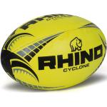 Rugbyball Cyclone Junior Gummi/polyester Gelb Größe 5