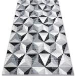 Schwarze Retro Teppiche aus Textil 