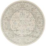Beige Antike Rugvista Runde Runde Teppiche 300 cm aus Polypropylen 
