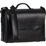 Ruitertassen Aktentasche »Vanguard«, 40 cm Lehrertasche mit 3 Fächern, dickes rustikales Leder in schwarz, schwarz, schwarz