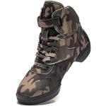 Rumpf 1500C Cameo Tanzsneaker Dance Jazz Sneaker High Top Schuhe Boot Camoflage Tanz