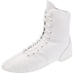 Weiße Rumpf Schuhe aus Leder rutschfest Größe 38 