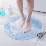 Rosa Moderne Runde Badematten & Duschvorleger aus Kunststoff schnelltrocknend 