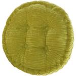 Runde Baumwolle Stuhl Sitzkissen Polster Tatami Kissen Für Haus Auto Büro - Grün