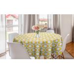 Graue Abakuhaus Runde Runde Tischdecken 150 cm aus Polyester 