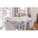 Pinke Abakuhaus Runde Runde Tischdecken 150 cm aus Polyester 