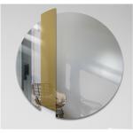 Goldene Runde Badspiegel & Badezimmerspiegel 100 cm 