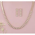 Rosa Statement-Ketten mit Diamant personalisiert für Damen 