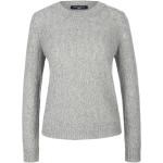Graue Fadenmeister Berlin Rundhals-Ausschnitt Kaschmir-Pullover aus Wolle Handwäsche für Damen Größe XL 
