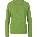Grüne Include Rundhals-Ausschnitt Kaschmir-Pullover aus Wolle maschinenwaschbar für Damen Größe M 