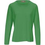 Grüne Include Rundhals-Ausschnitt Kaschmir-Pullover aus Wolle maschinenwaschbar für Damen Größe XL 