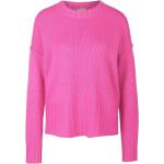 Pinke Include Rundhals-Ausschnitt Kaschmir-Pullover aus Wolle maschinenwaschbar für Damen Größe XL 