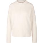 Weiße Include Rundhals-Ausschnitt Kaschmir-Pullover aus Wolle maschinenwaschbar für Damen Größe XL 
