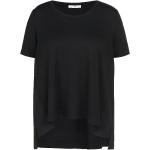Schwarze Halblangärmelige Emilia Lay T-Shirts aus Jersey maschinenwaschbar für Damen 