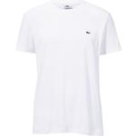Reduzierte Weiße Halblangärmelige Lacoste T-Shirts aus Baumwolle maschinenwaschbar für Herren 
