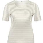 Weiße Halblangärmelige Anna Aura T-Shirts aus Viskose maschinenwaschbar für Damen Größe XL 