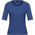 Royalblaue Halblangärmelige Bogner T-Shirts aus Baumwolle maschinenwaschbar für Damen Größe XL 