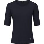 Marineblaue Halblangärmelige Bogner T-Shirts aus Baumwolle maschinenwaschbar für Damen Größe XL 