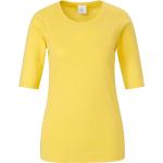 Gelbe Halblangärmelige Bogner T-Shirts aus Baumwolle maschinenwaschbar für Damen Größe XL 