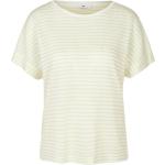 Reduzierte Offwhitefarbene Gestreifte Peter Hahn T-Shirts mit Vogel-Motiv maschinenwaschbar für Damen für den für den Sommer 