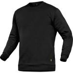 Schwarze Rundhals-Ausschnitt Herrensweatshirts trocknergeeignet Größe 3 XL 