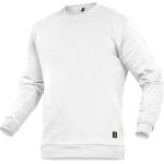 Weiße Rundhals-Ausschnitt Herrensweatshirts trocknergeeignet Größe 5 XL 